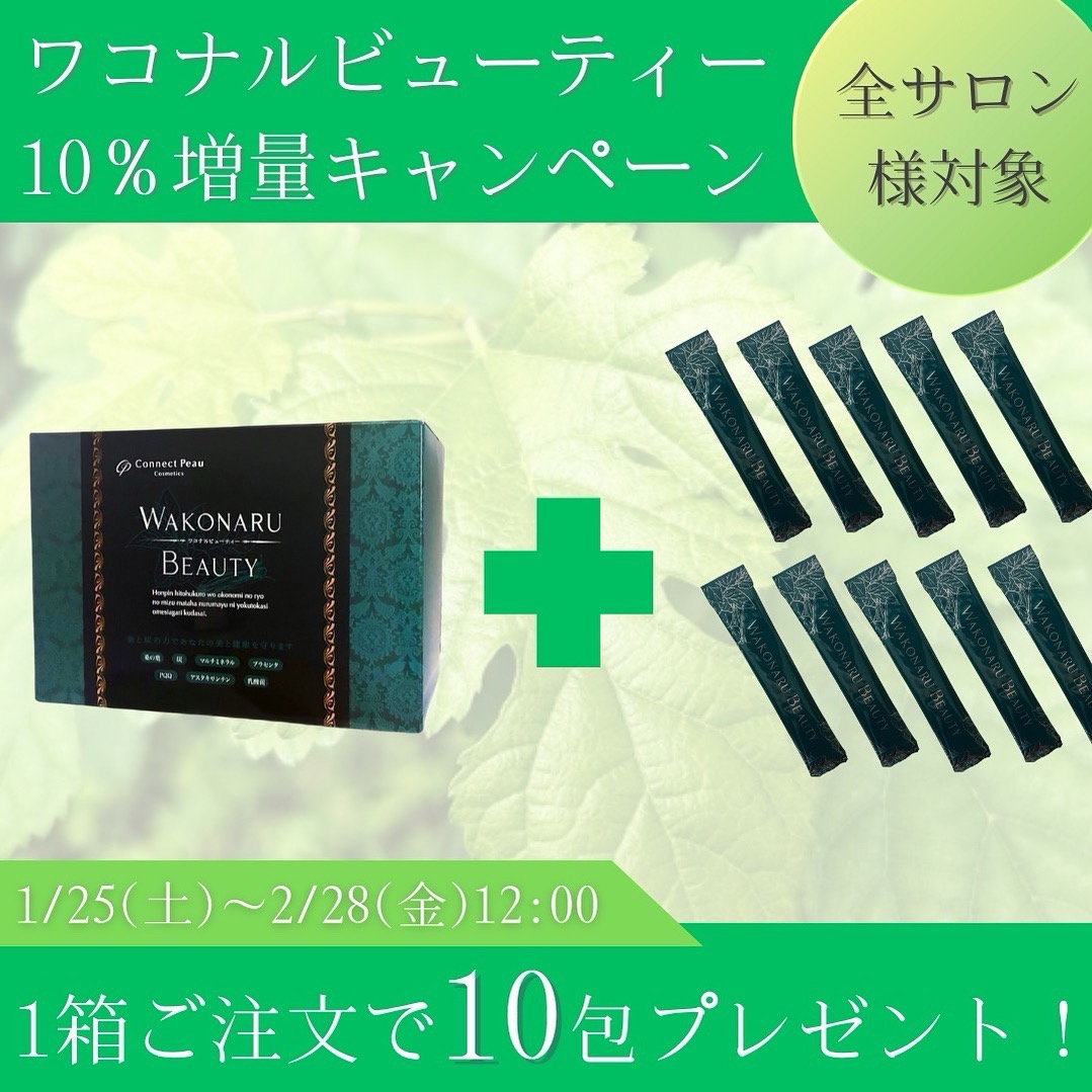 ★増量キャンペーン★コネクト・ポー ワコナルビューティー 300g