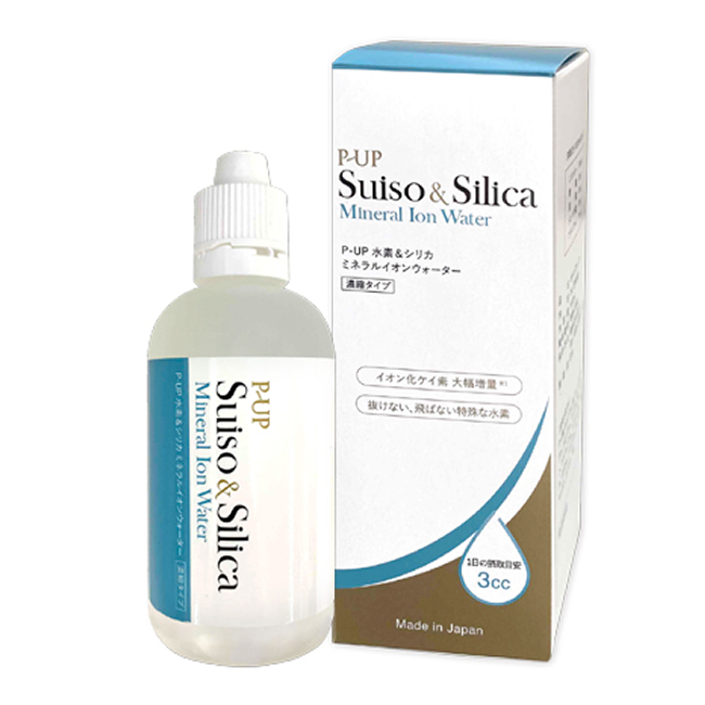 P-UP 水素&シリカ ミネラルイオンウォーター 100ml