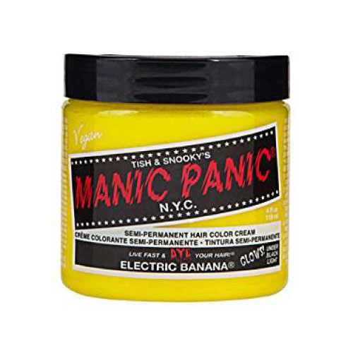 【取寄せ】マニックパニック ヘアカラークリーム エレクトリックバナナ 118g