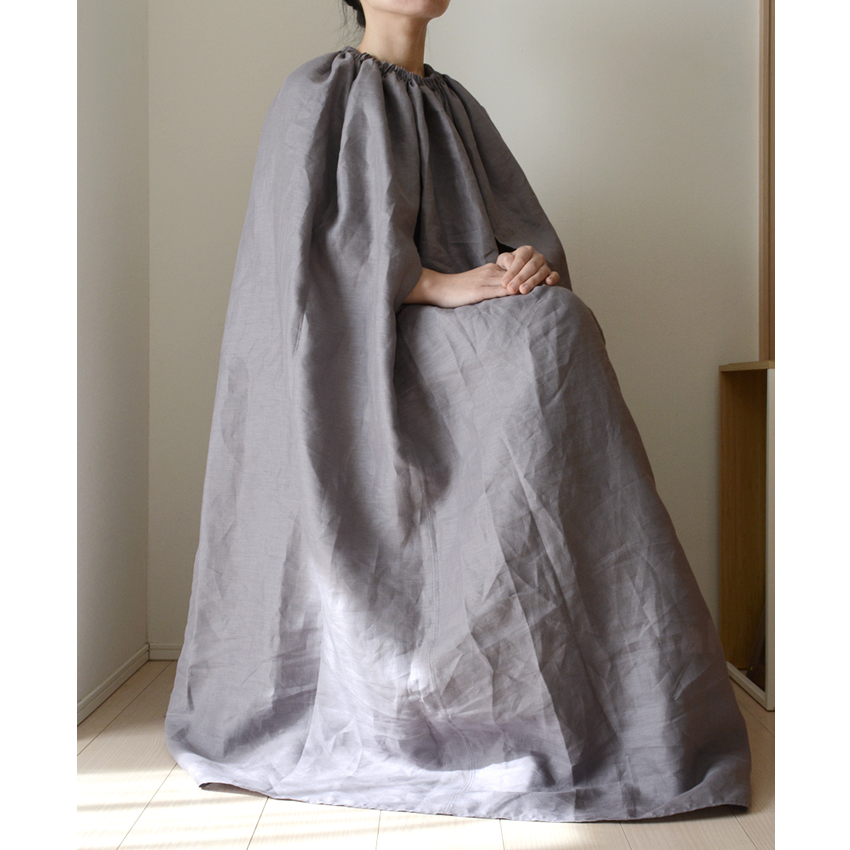 365steam よもぎ蒸し用マント (麻) デューン 1枚