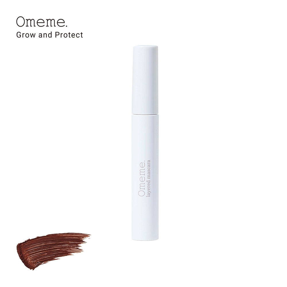 ★アウトレット★ Omeme オメメ レイヤードマスカラ ローズブラウン 8ml