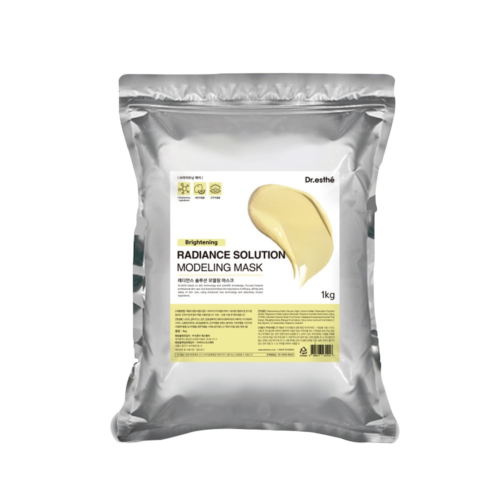 Dr.esthe MOISTURE LINE D.E モデリングマスク ラディアンス 1kg
