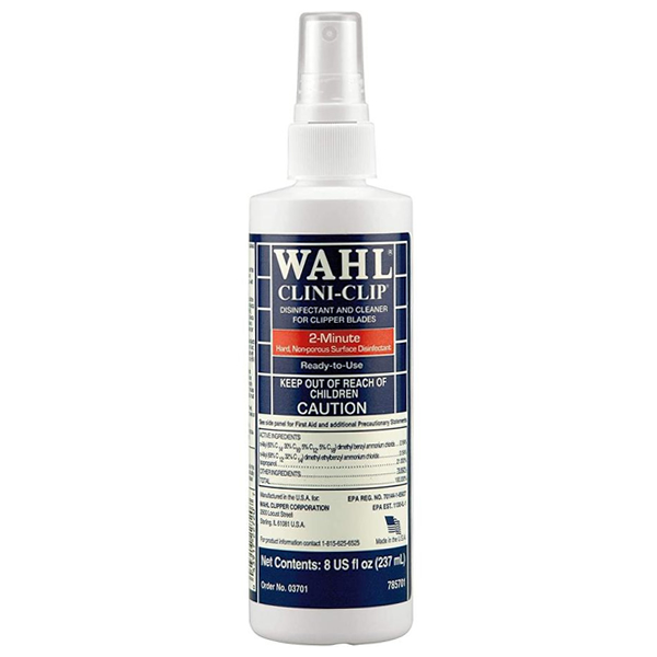 【取寄せ】WAHL ウォール クリニ・クリップ 洗浄殺菌スプレー