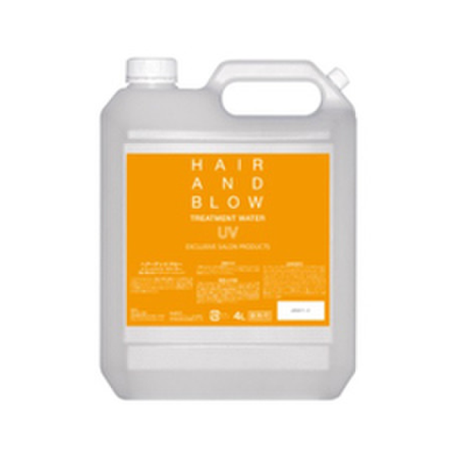 HAIR AND BLOW ヘアー&ブロー トリートメントウォーター 4L