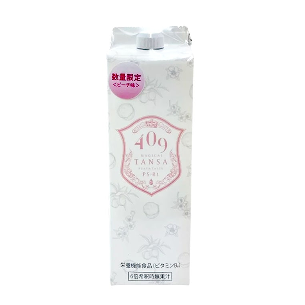 魔法のTANSA(タンサ) 409 ピーチ 1000ml