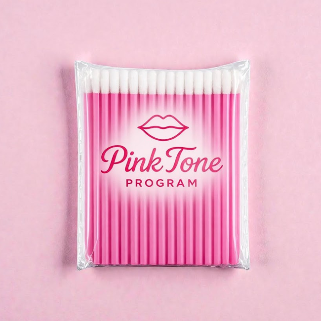 【予約受付】Pink Tone Care Tip(ケアチップ) 50本 業務用