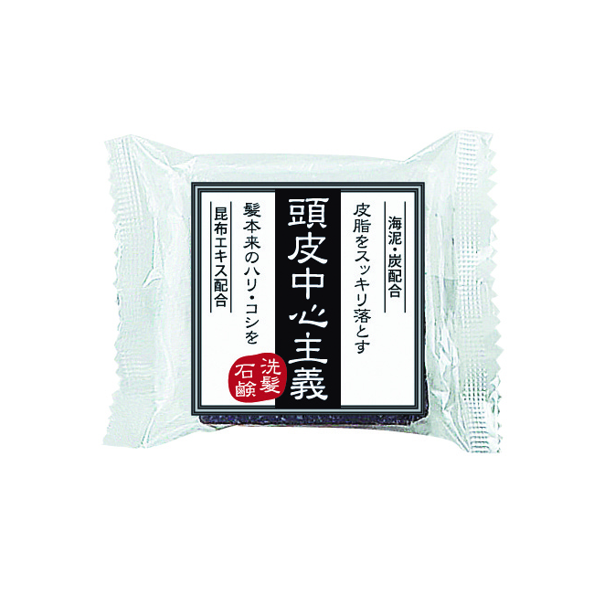 頭皮中心主義 洗髪石鹸 30g