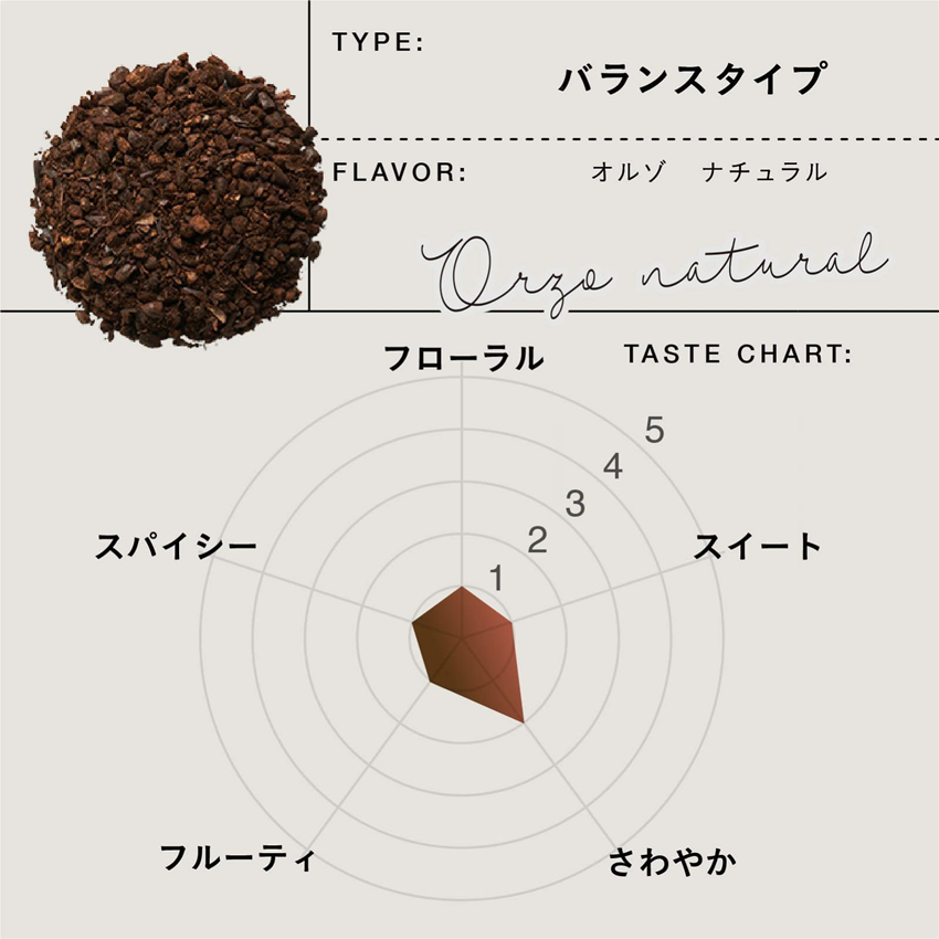 TEAtriCO 業務用オルゾ ナチュラル 2gTB×50個入