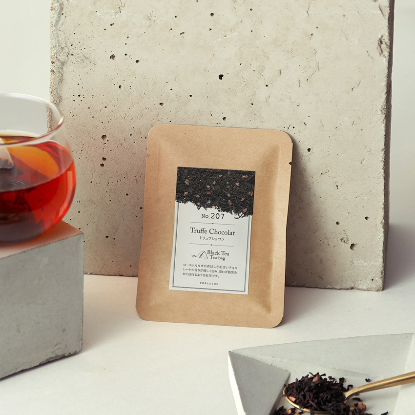 TEAtriCO お試しBlack tea トリュフショコラ 2.5gTB×10個入