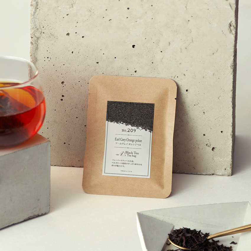 TEAtriCO お試しBlack tea アールグレイ オレンジペコ 2.5gTB×10個入
