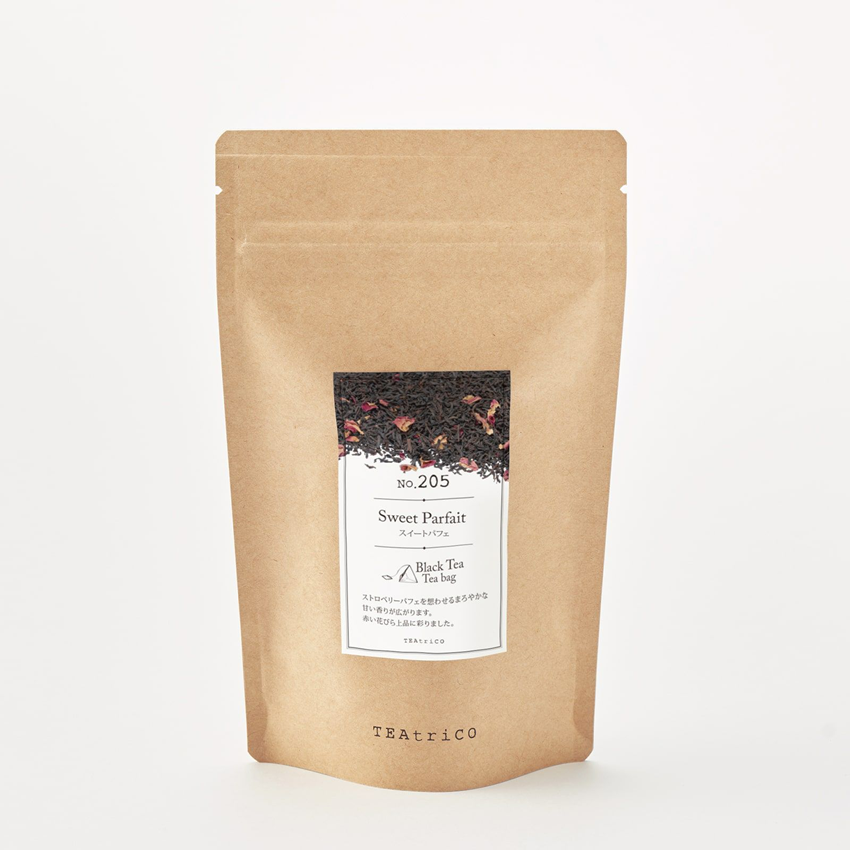 TEAtriCO Black tea スイートパフェ (2.5gTB×8個入) ×6袋