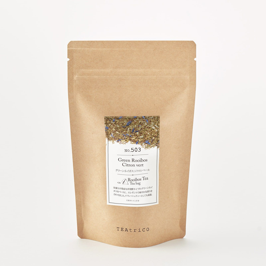 TEAtriCO Wellness tea グリーンルイボス シトロンベール (2.5gTB×8個入)×6袋