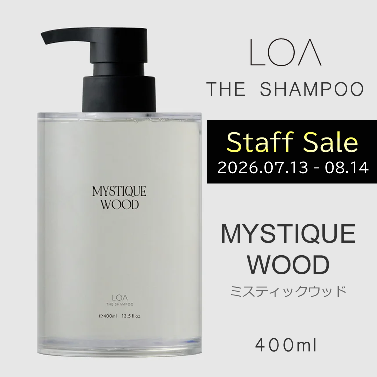 【予約受付】★スタ販★LOA THE SHAMPOO ミスティックウッド 400ml