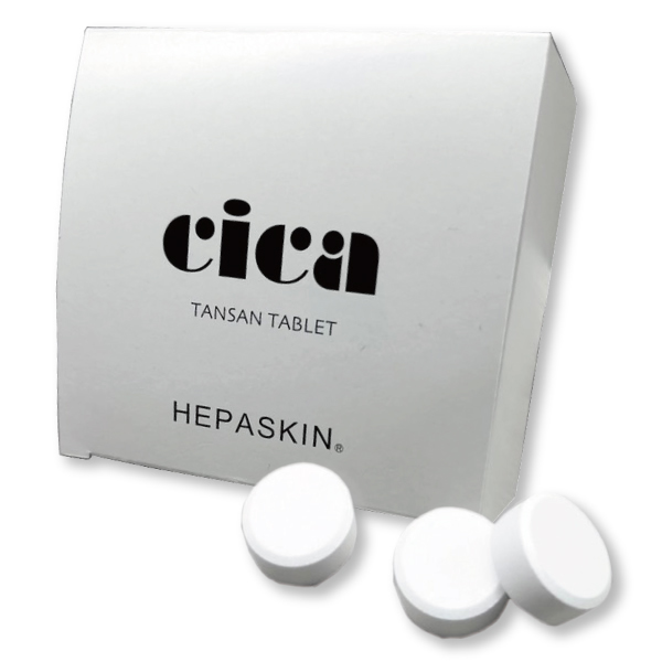 HEPASKIN ヘパスキン クレドゥパトラ cica炭酸タブレットME 10個入