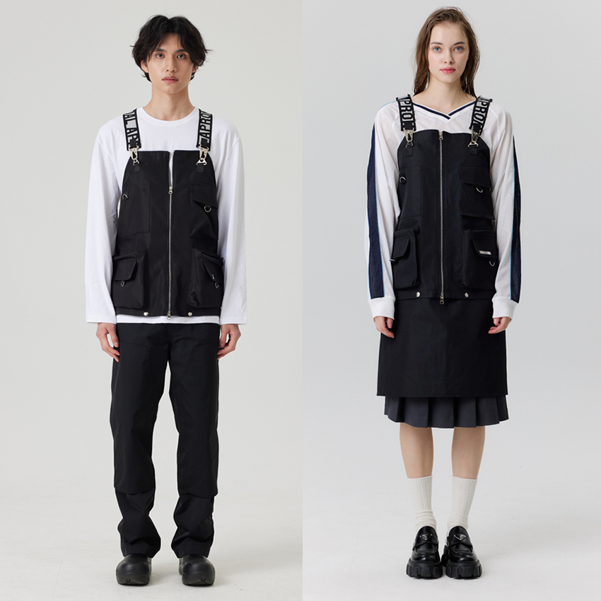 SOODAL テックグラフィーベストエプロン
