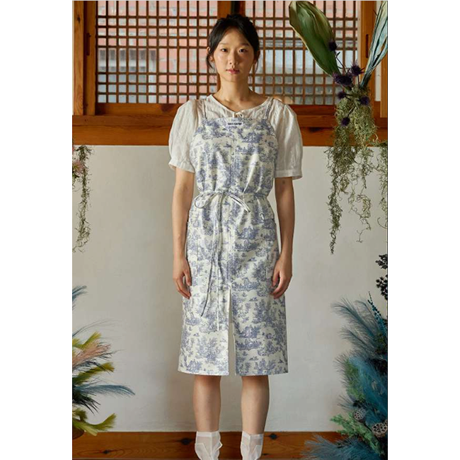 SOODAL アールヌーボー ブルー フリーサイズ